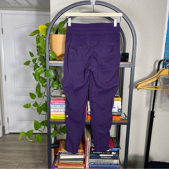 Women’s Purple Lululemon Dance Studio Jogger Size 4 - 24” Inseam Approx - Picture 4 of 10